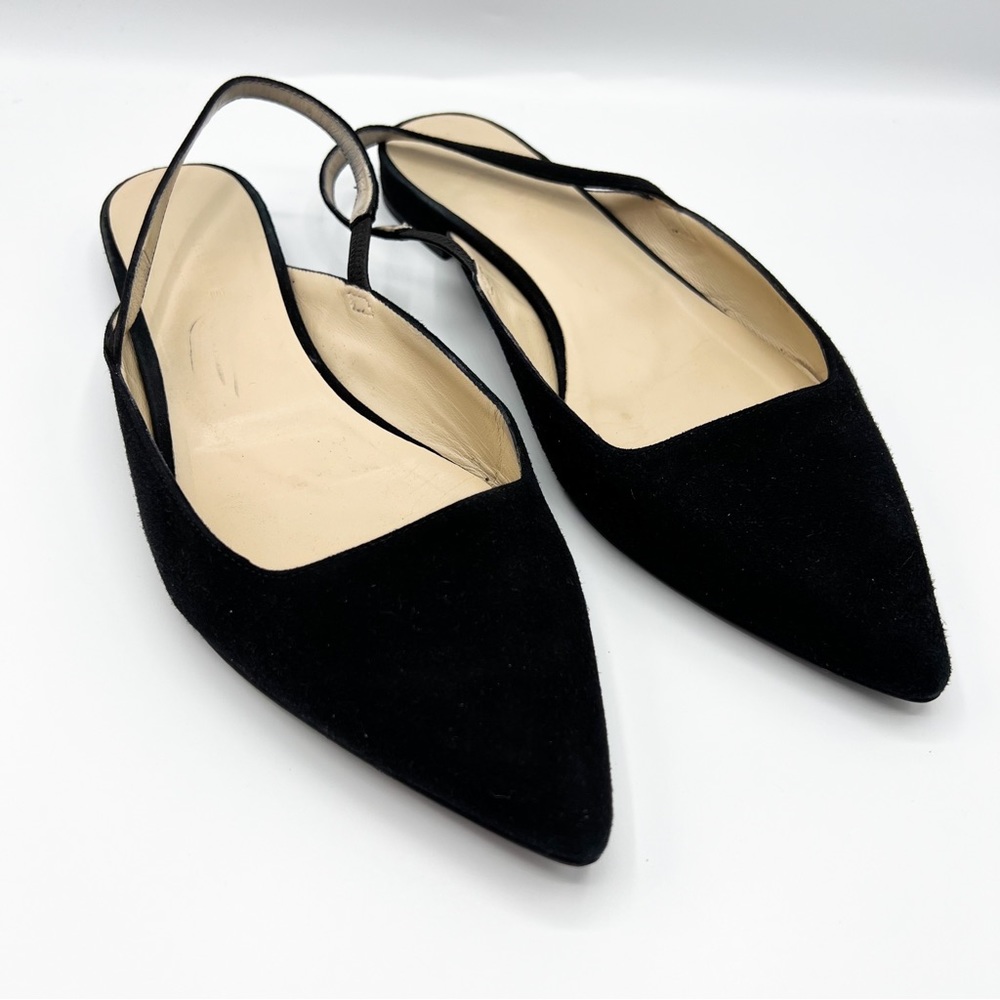 Everlane Black Suede Flats